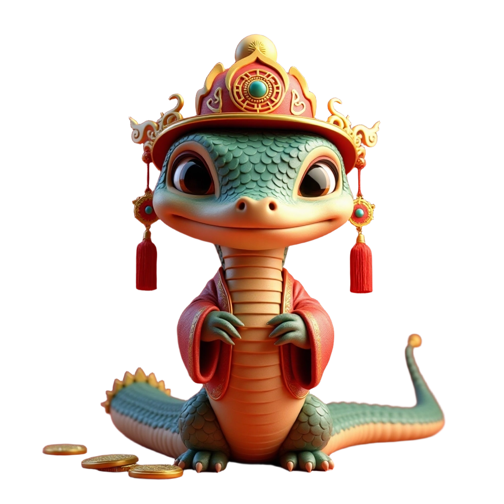 Cultural Dragon in Traditional Attire